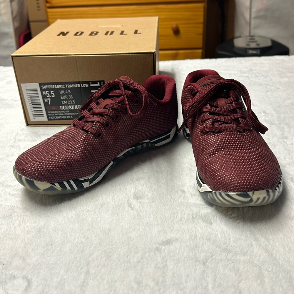 NOBULL Women’s Cabernet Zebra Trainer